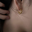 ball hoop earrings p54