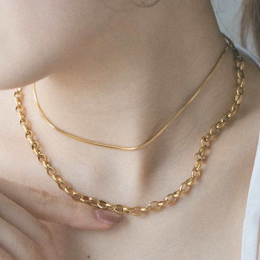 レイヤード ネックレス n106