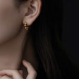 ball hoop earrings p54
