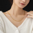 ロング パーツ ネックレス n87