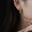 ball hoop earrings p54