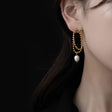 pearl chain earrings p57