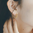 ball hoop earrings p54