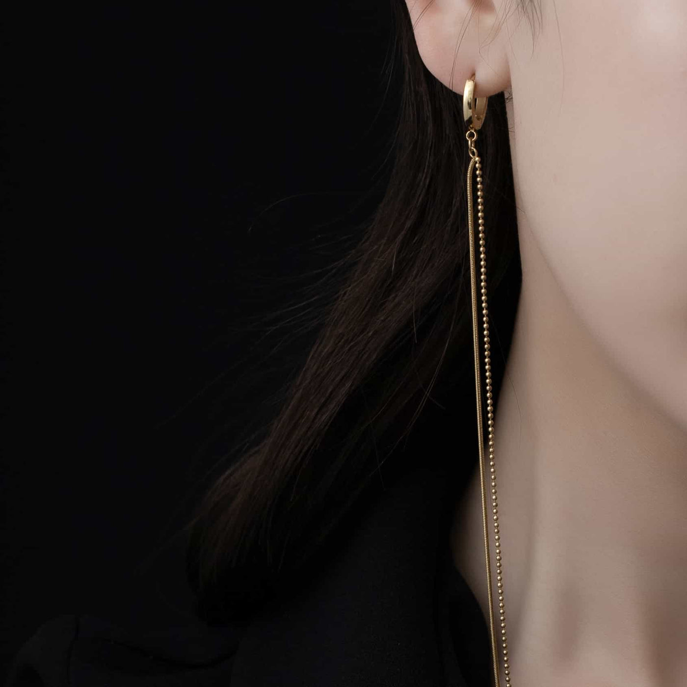 long chain earrings p56