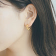 ball hoop earrings p54