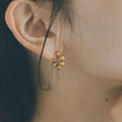 ball hoop earrings p54