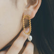 pearl chain earrings p57