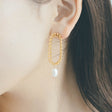 pearl chain earrings p57