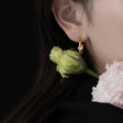 Zirconia hoop earrings p30