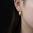 キルティング フープ ピアス p29