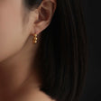 ball hoop earrings p54