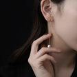 パール チェーン ピアス p80