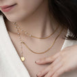レイヤード パール  ネックレス n74
