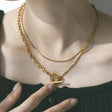 レイヤード ネックレス n106