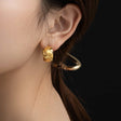 キルティング フープ ピアス p29