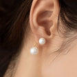 レイヤード パール ピアス p111
