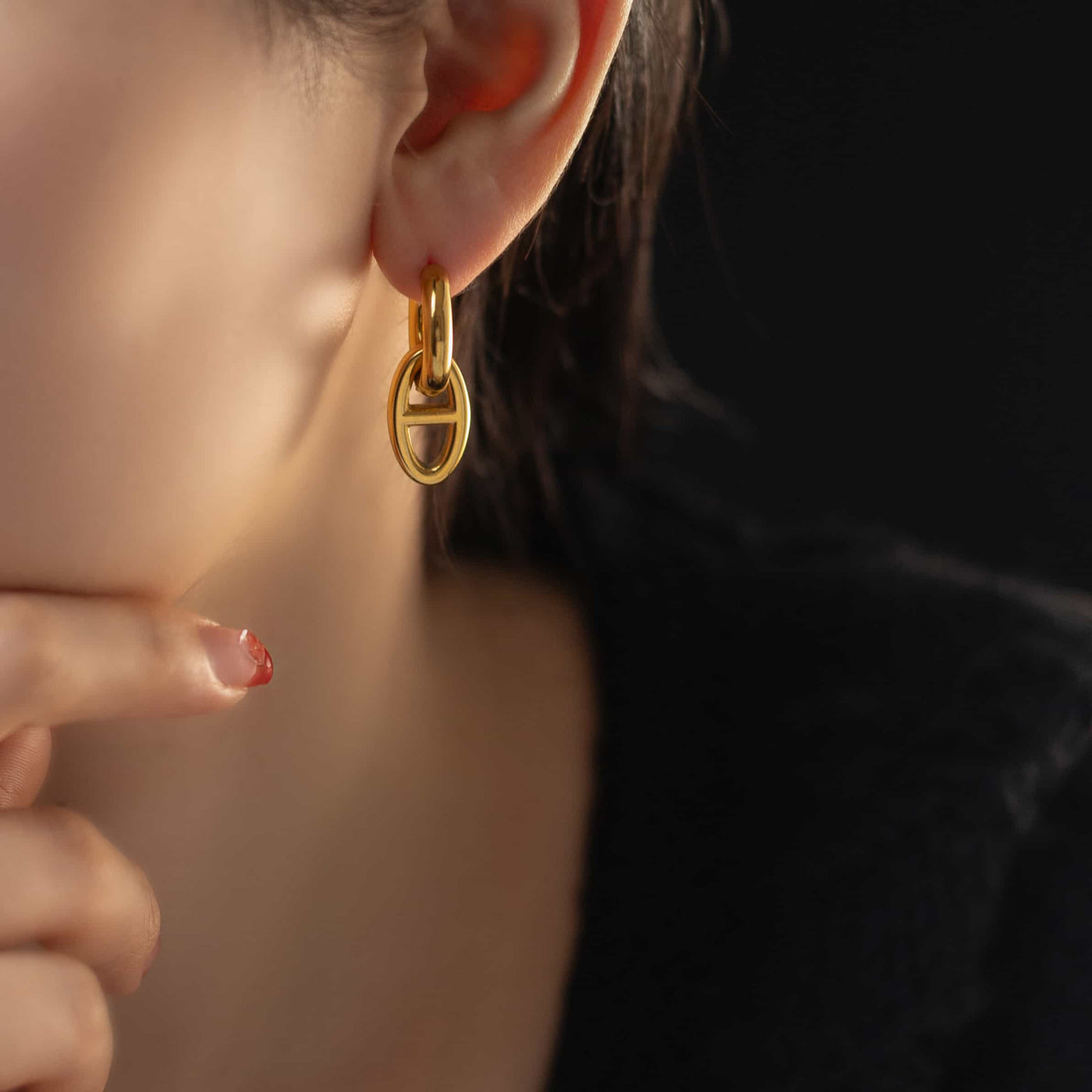 anchor earrings p61