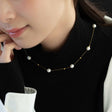 パール ネックレス n46