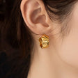 キルティング フープ ピアス p29