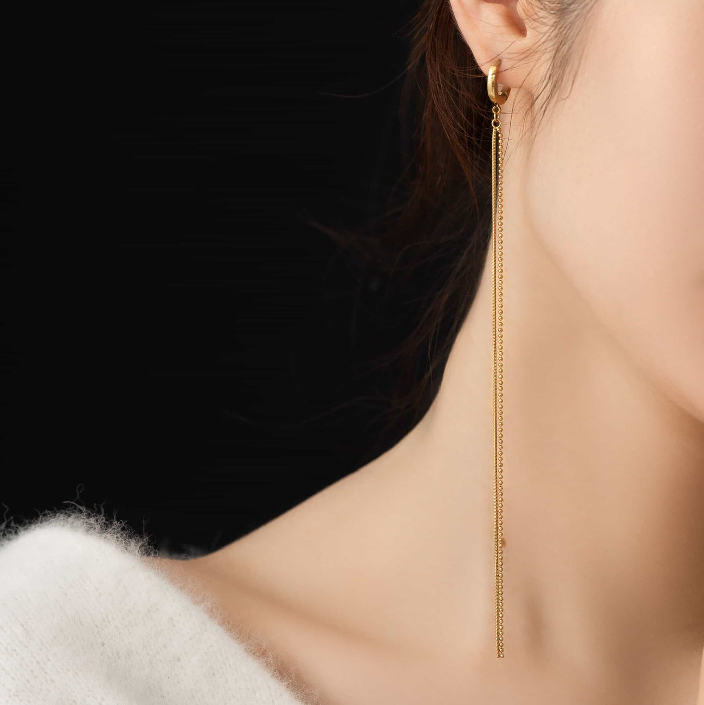 long chain earrings p56