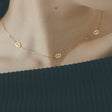 anchor chain necklace n63