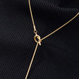 ロング ノット ネックレス n31