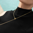 ロング ノット ネックレス n31