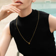 ロング ノット ネックレス n31