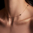 anchor chain necklace n63
