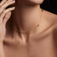 anchor chain necklace n63