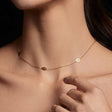 anchor chain necklace n63