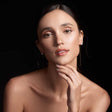 パール チェーン ピアス p80