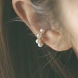 quilted hoop ear cuff e16