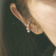 quilted hoop ear cuff e16