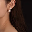 ダブル パール ピアス p120
