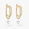 pearl chain earrings p57