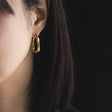 ツイスト スクエア ピアス p115