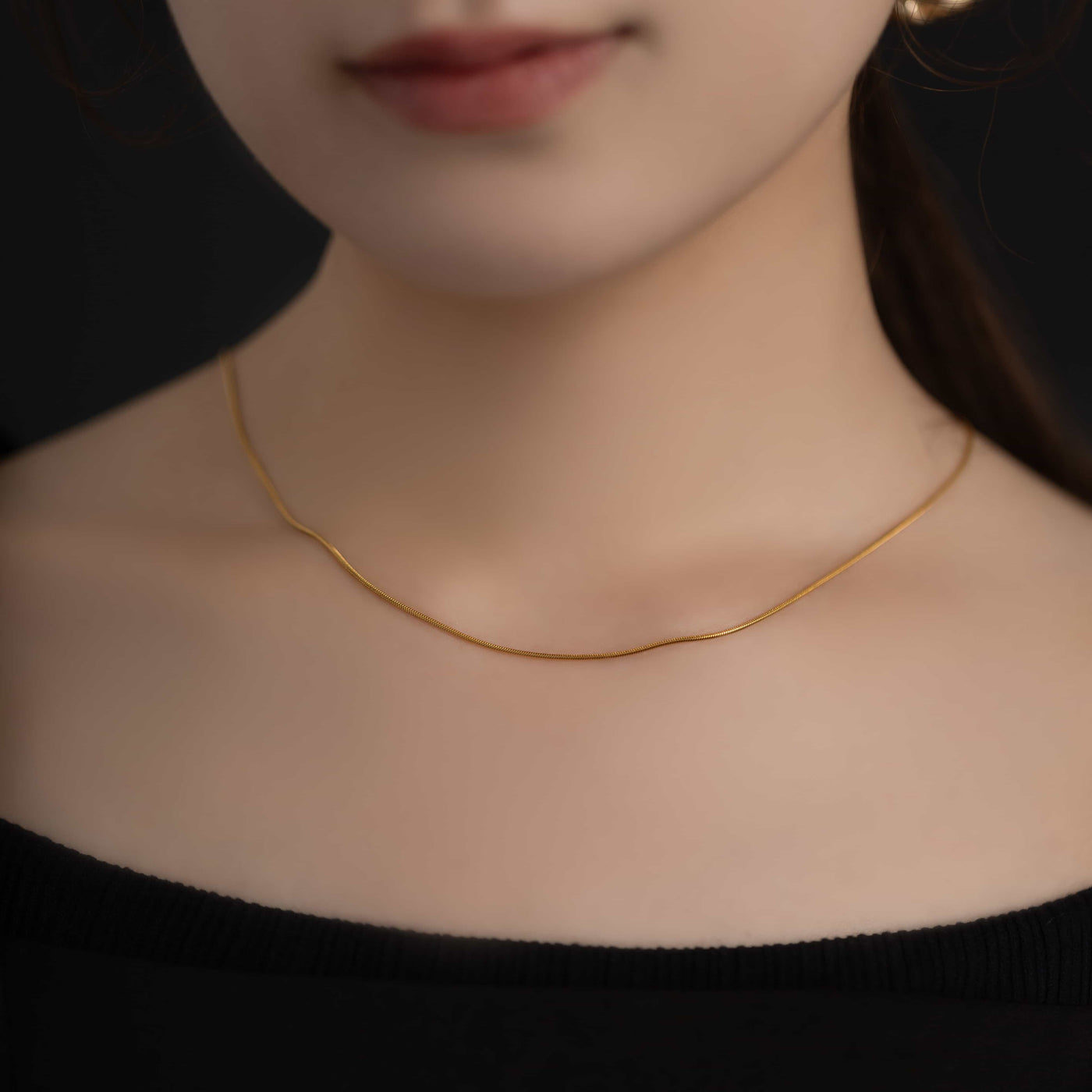 スネーク チェーン ネックレス n11