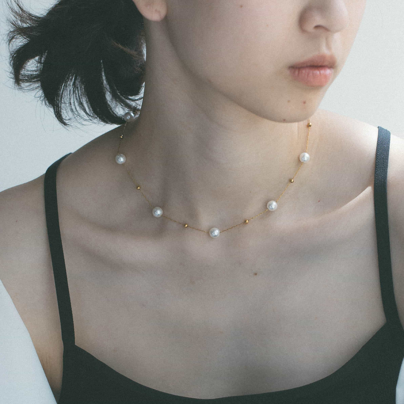 パール ネックレス n46