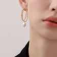 pearl chain earrings p57