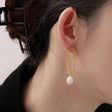 pearl chain earrings p57