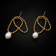 pearl chain earrings p57
