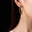 pearl chain earrings p57