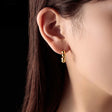 ball hoop earrings p54