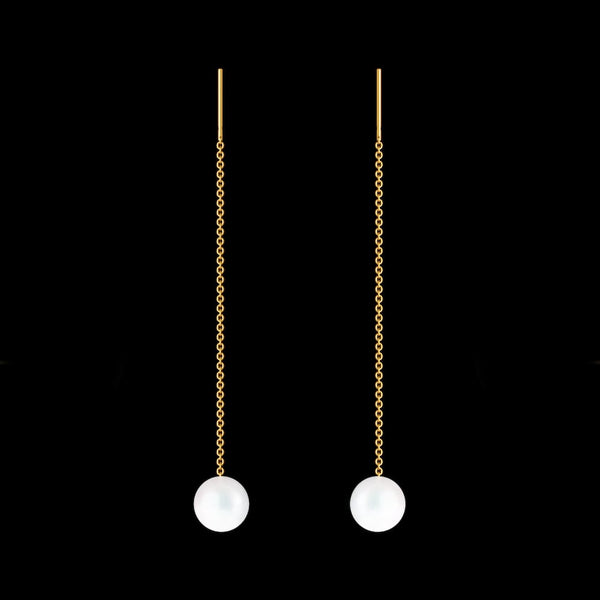 pearl chain earrings p80