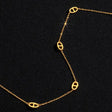 anchor chain necklace n63