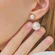 レイヤード パール ピアス p111