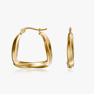 ツイスト スクエア ピアス p115