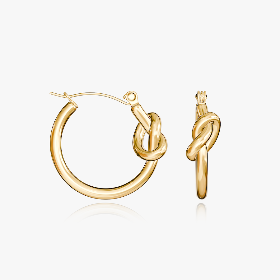 ノット フープ ピアス p25 – Las（ラス）