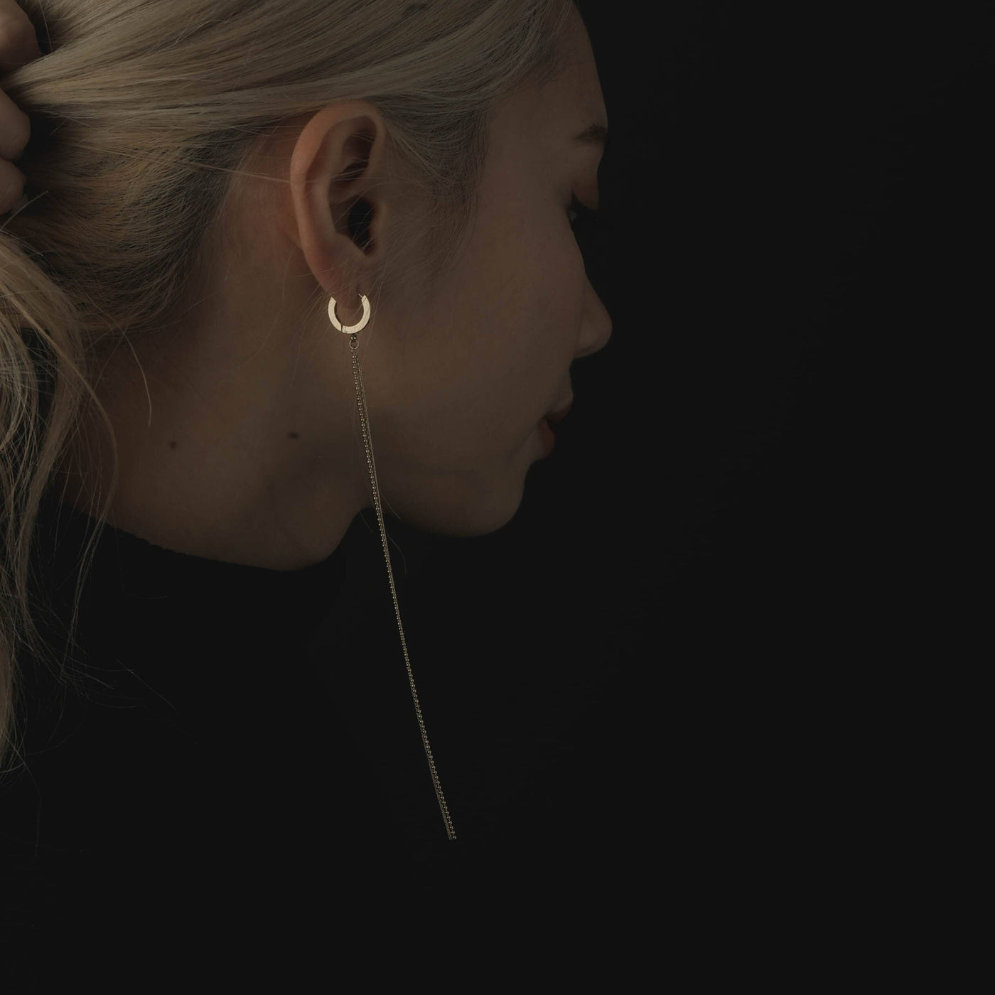 long chain earrings p56